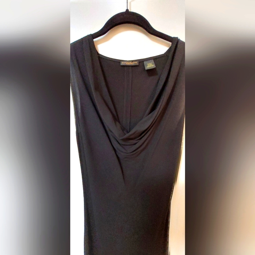 Donna Karan Signature Crepe Jersey Luxury Gown